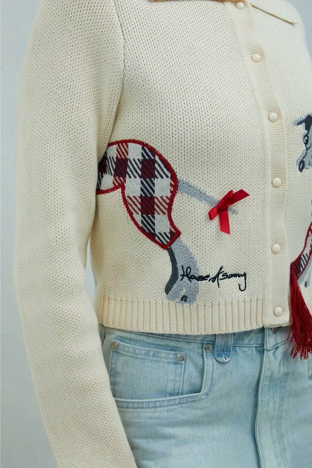 House of Sunny Whippet Tripper - Off White - Image 5