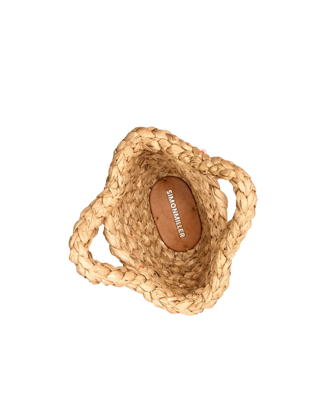 Simon Miller Beaded Shelly Bag - Natural/ Orange - Image 2