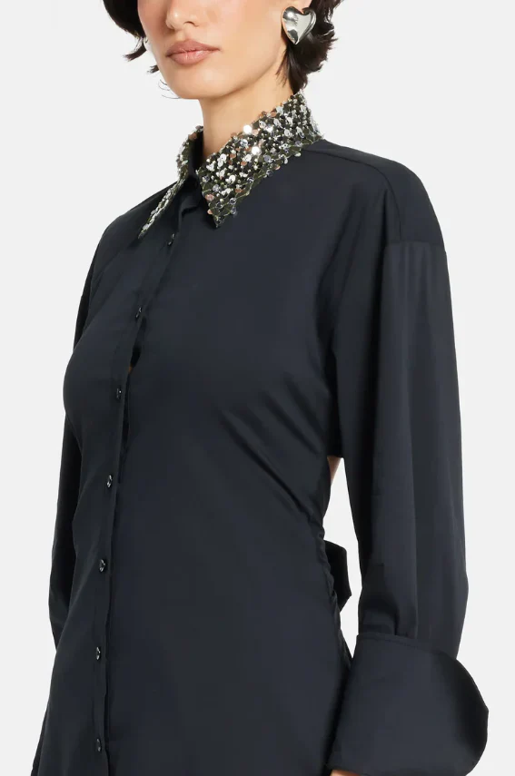 Simon Miller Loch Embellished Maxi Dress - Image 2