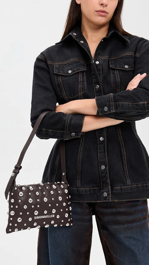 Simon Miller Studded Mini Puffin Bag - Image 2