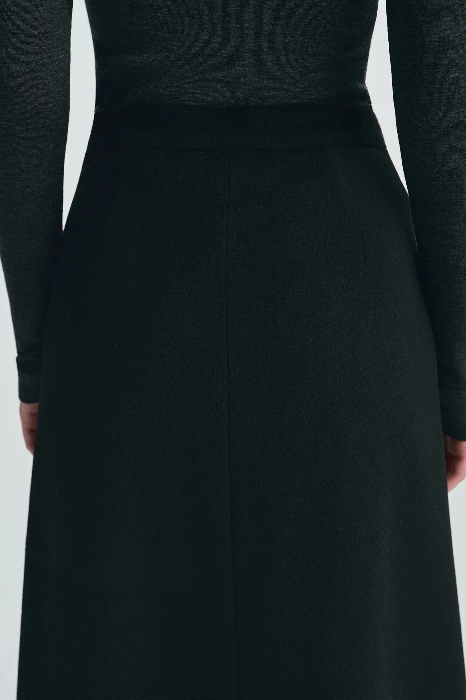 Sophie Rue Emi Wool Blend Maxi Skirt - Image 7