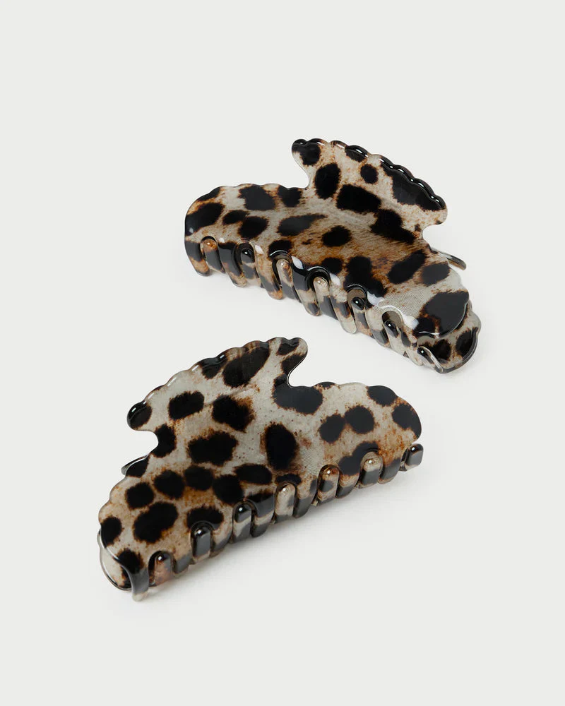 Loeffler Randall Yuri Scalloped Hair Claw