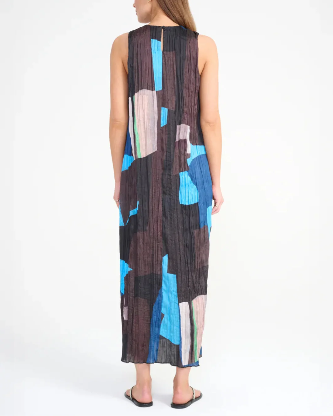 Staud Mizu Dress - Brown - Image 4