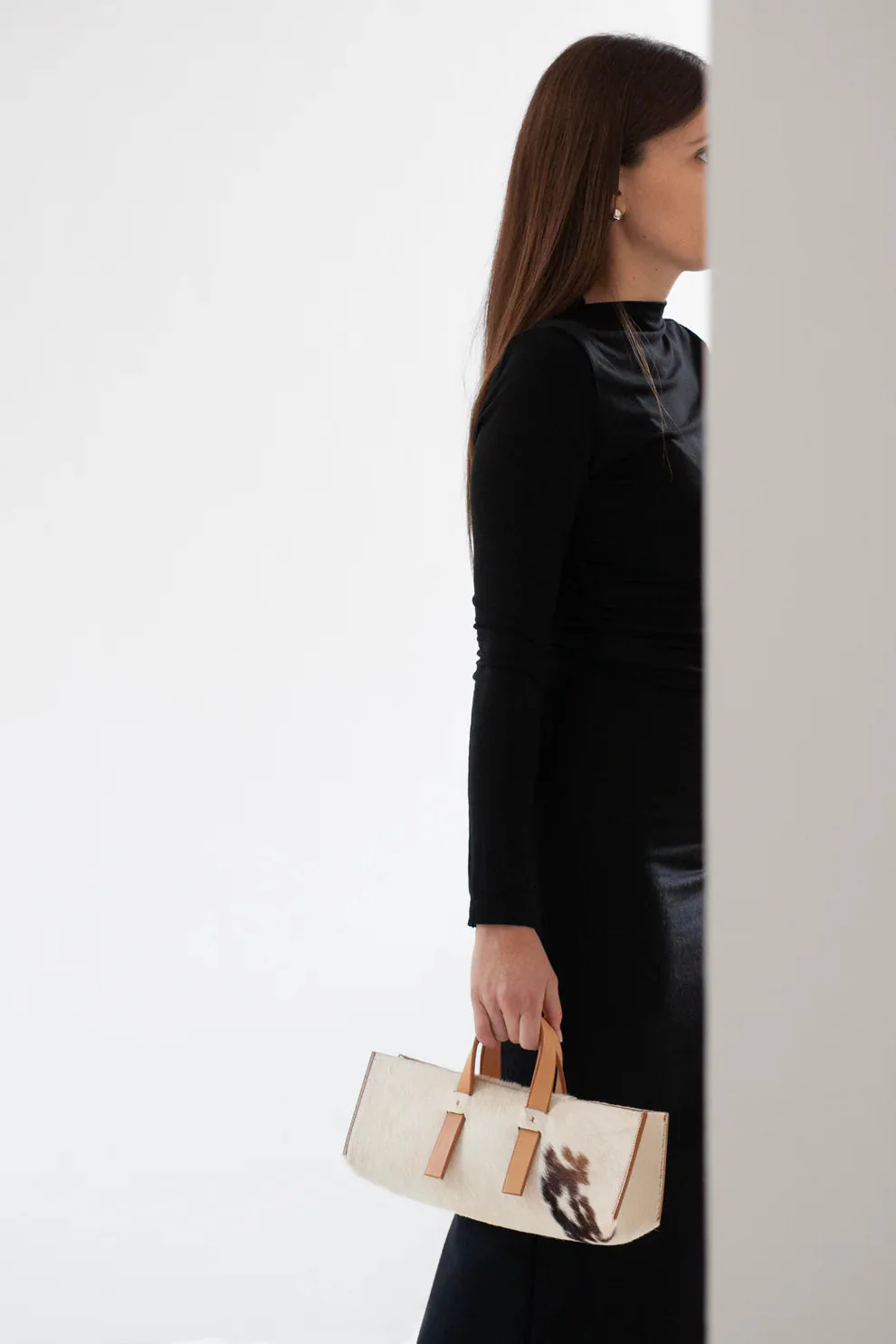 Arrhe Studio Linea Mini Handbag - Natural Cowhide - Image 2