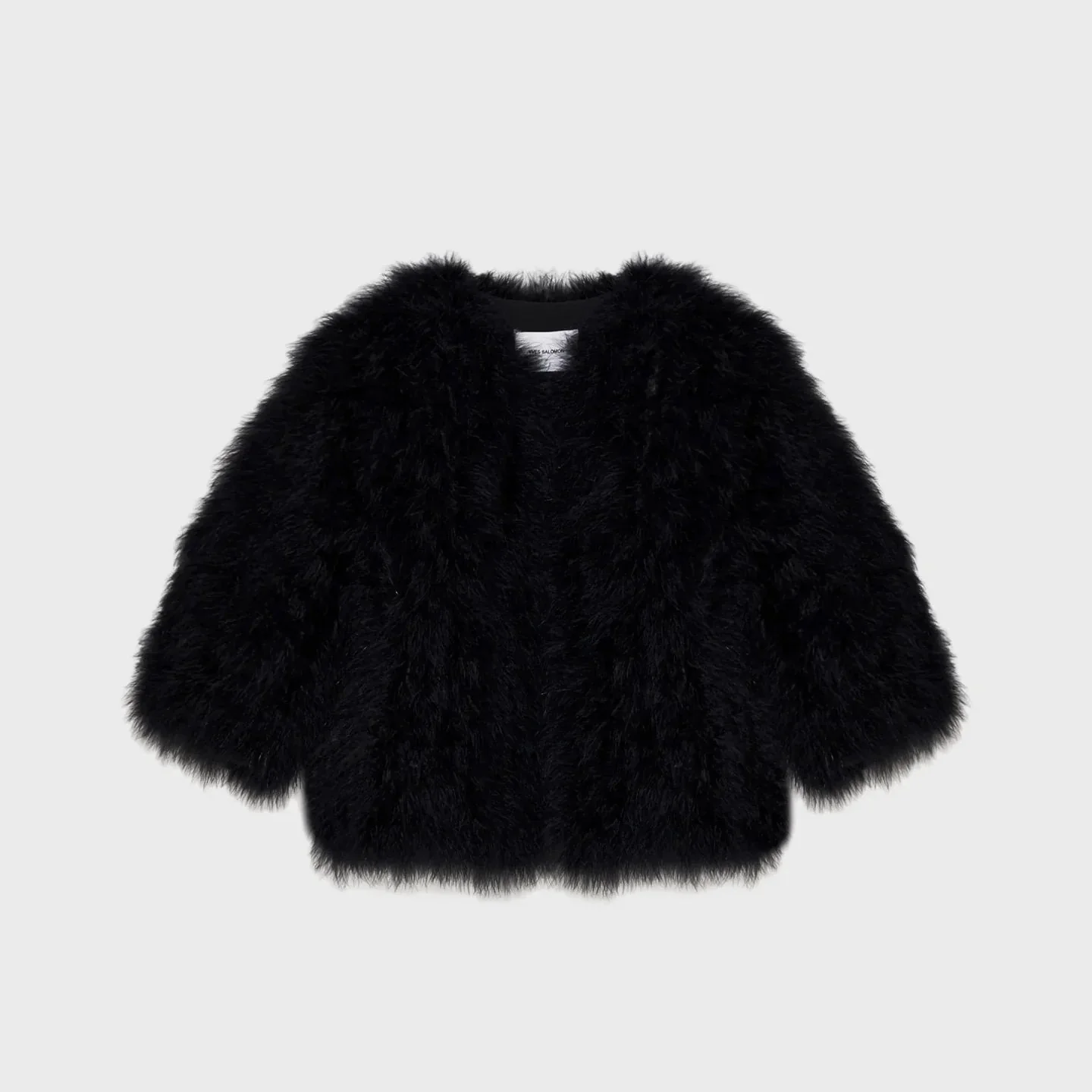 yves salomon Feather Jacket - Black - Image 6