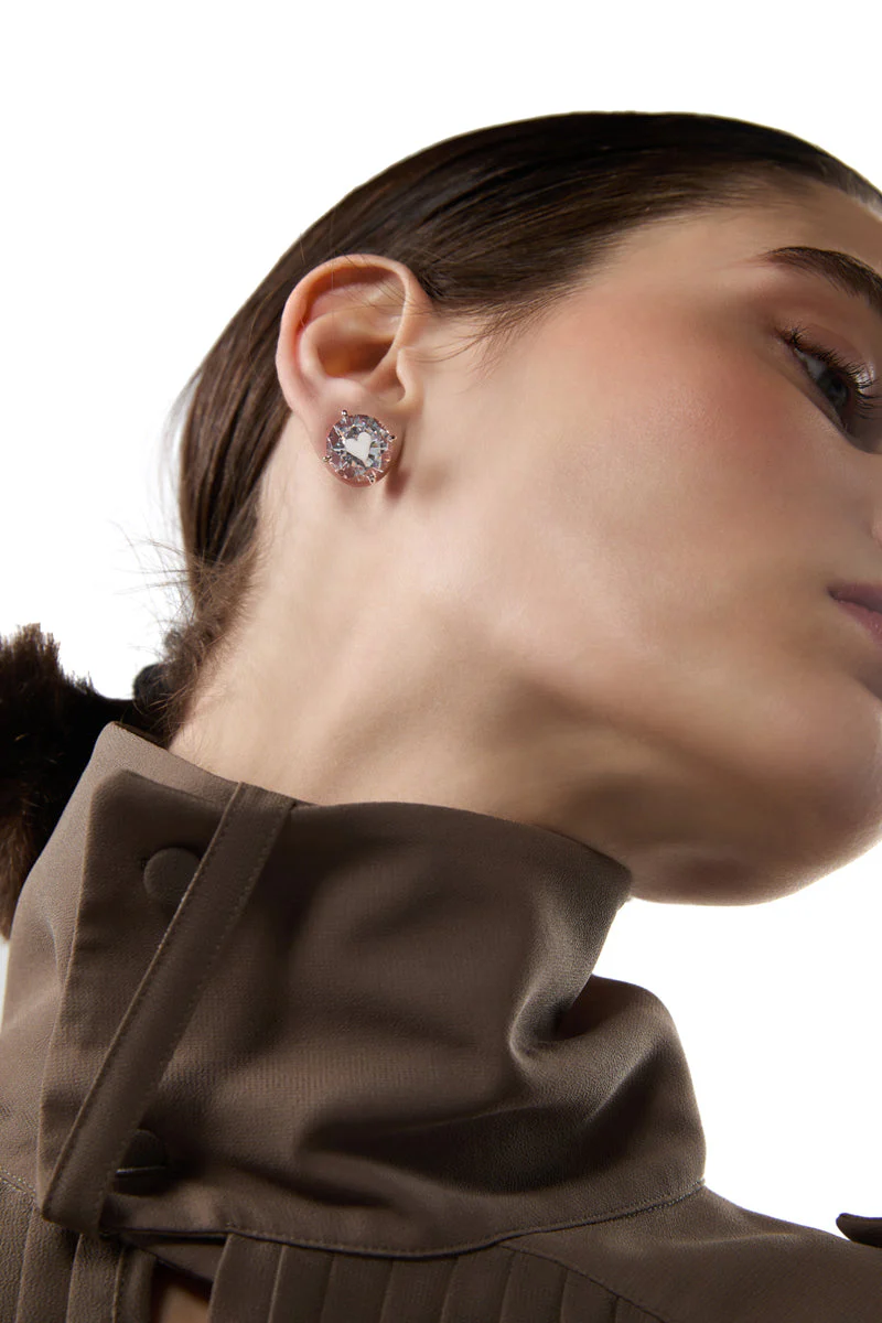 MM6 Maison Margiela White Paint Earrings - White - Image 7