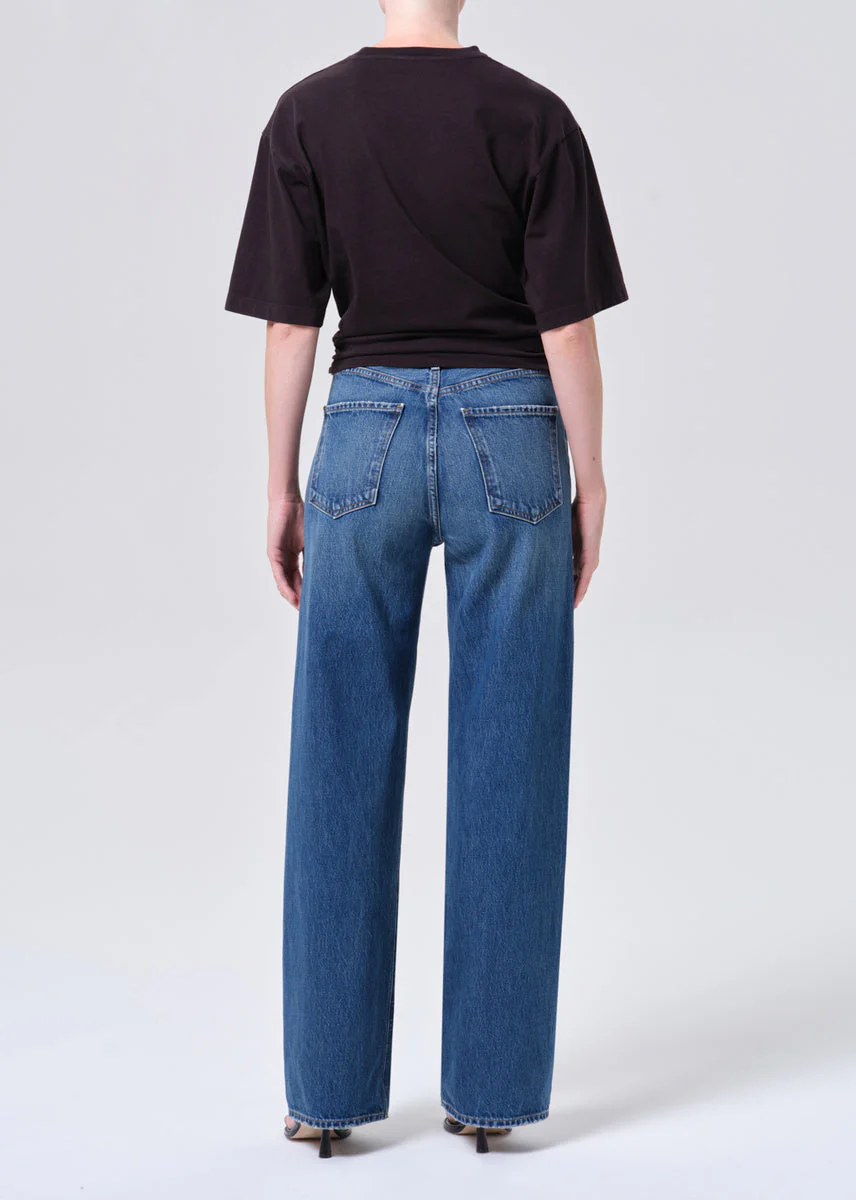 AGOLDE Ren Jean High Rise Wide Leg 32" Jeans - Image 5