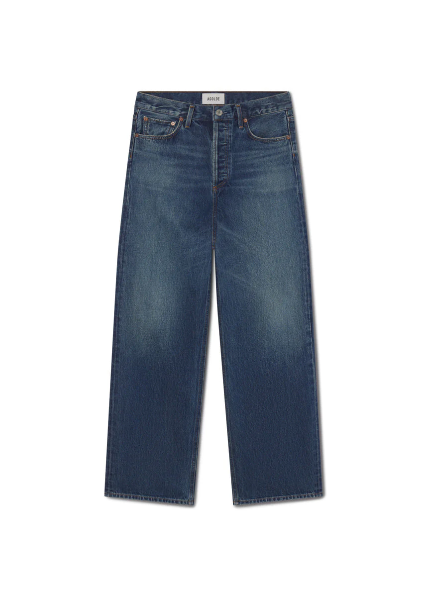 AGOLDE Ren Jean High Rise Wide Leg 32" Jeans - Image 7