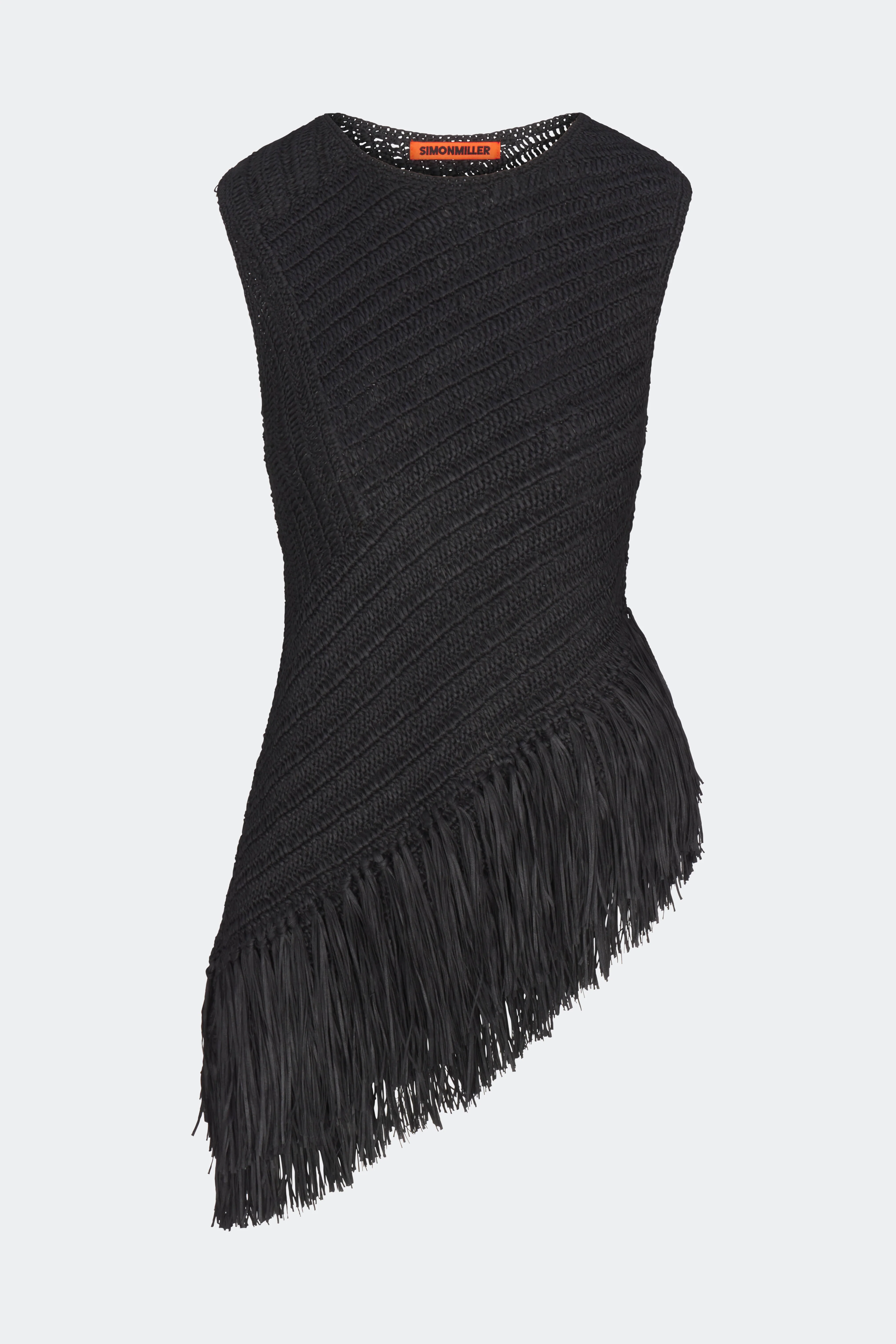 Simon Miller Beja Crochet Top - Black - Image 2
