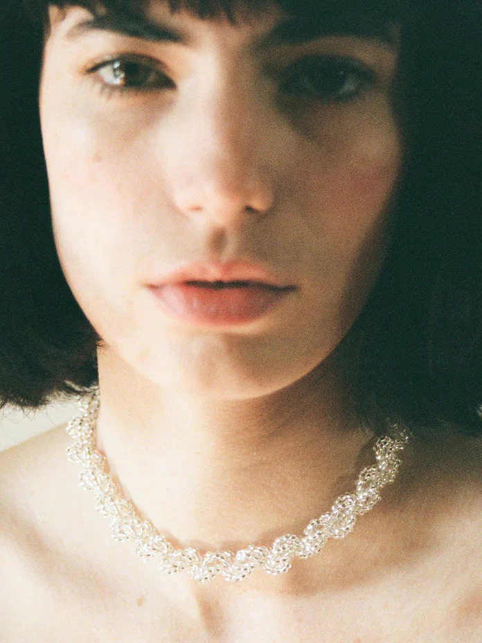 Jacob Ouna 37 cm Necklace - Crystal - Image 3
