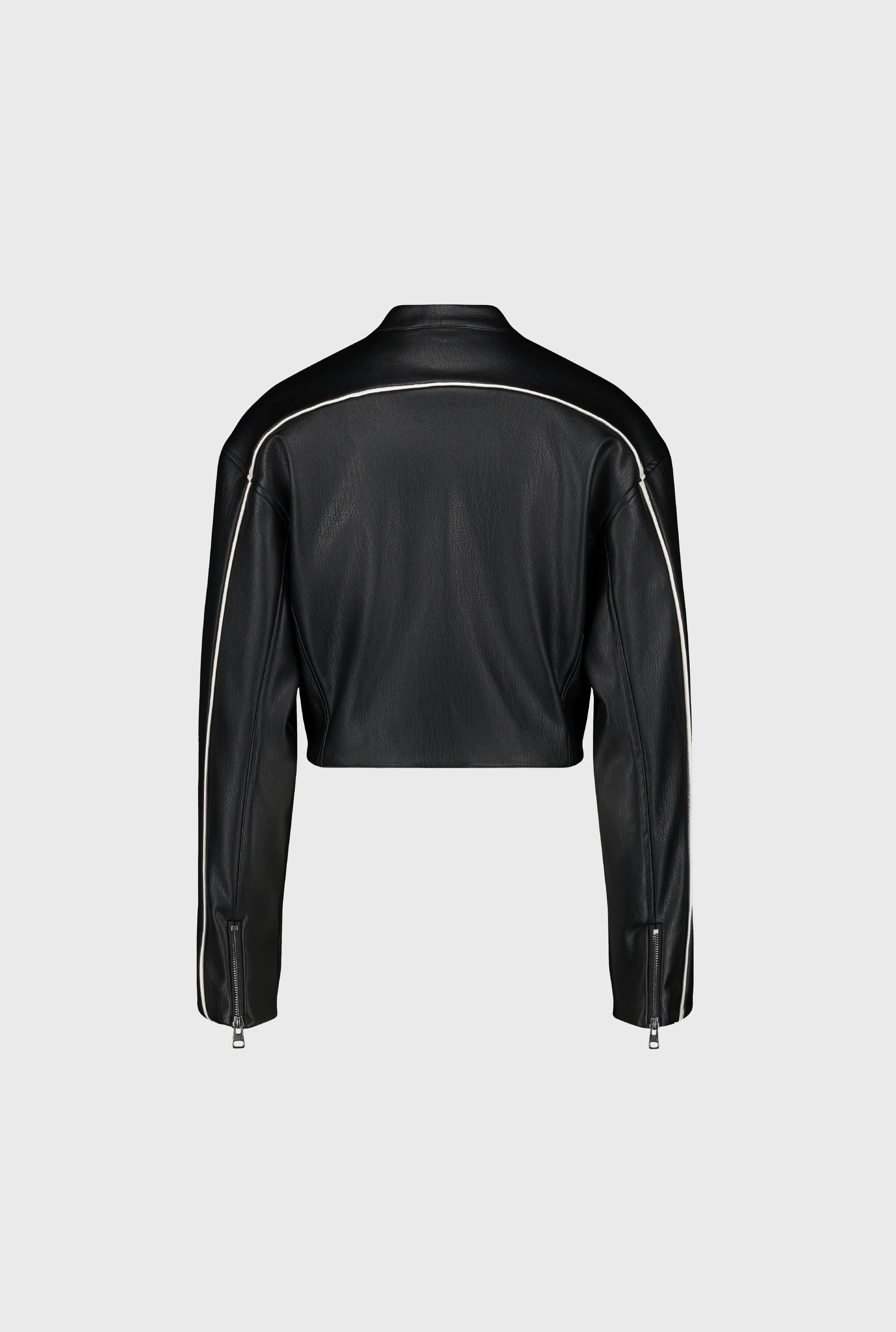 SAEMDI PU Biker Jacket - Image 3