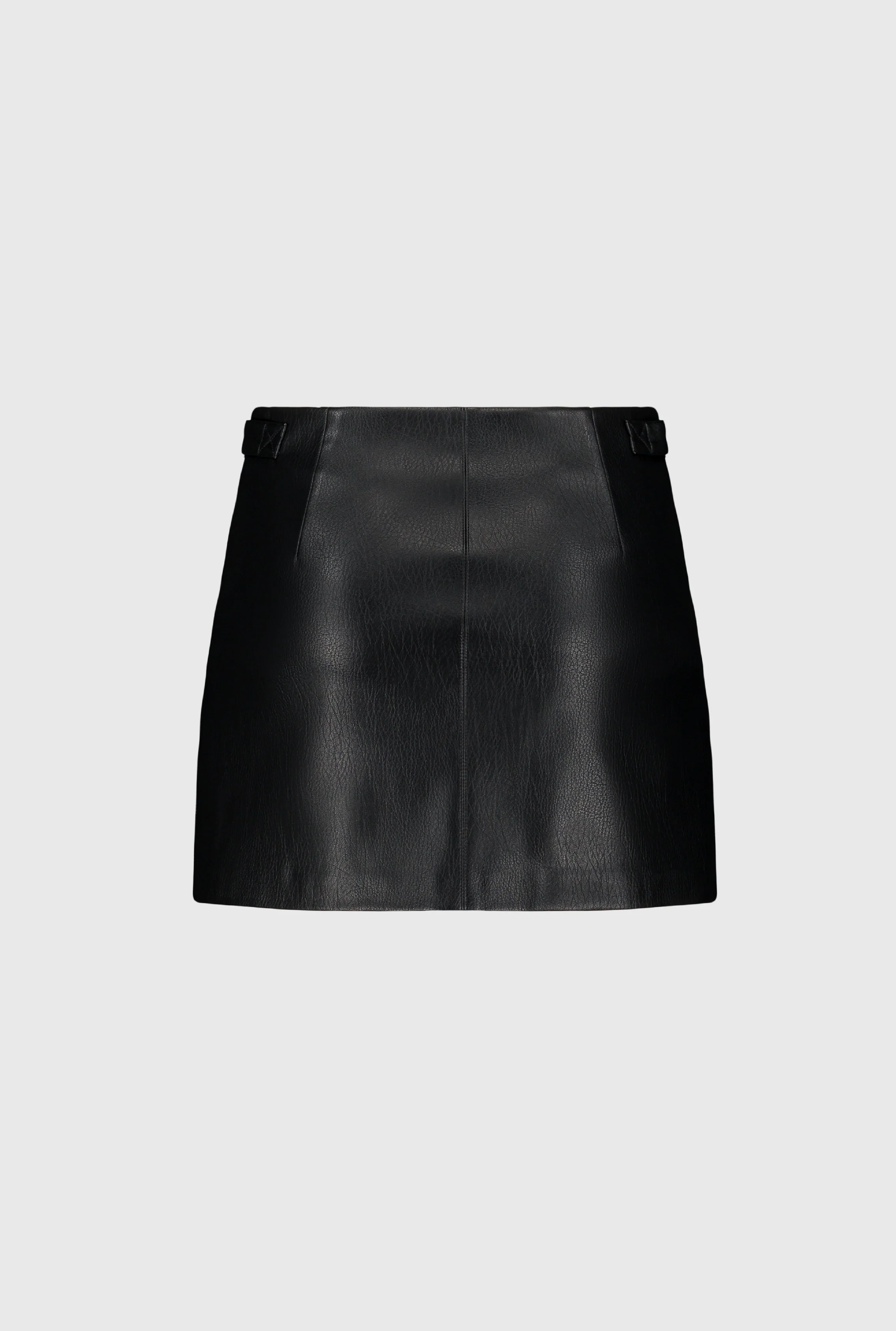 SAEMDI Pu Biker Skirt - Image 3