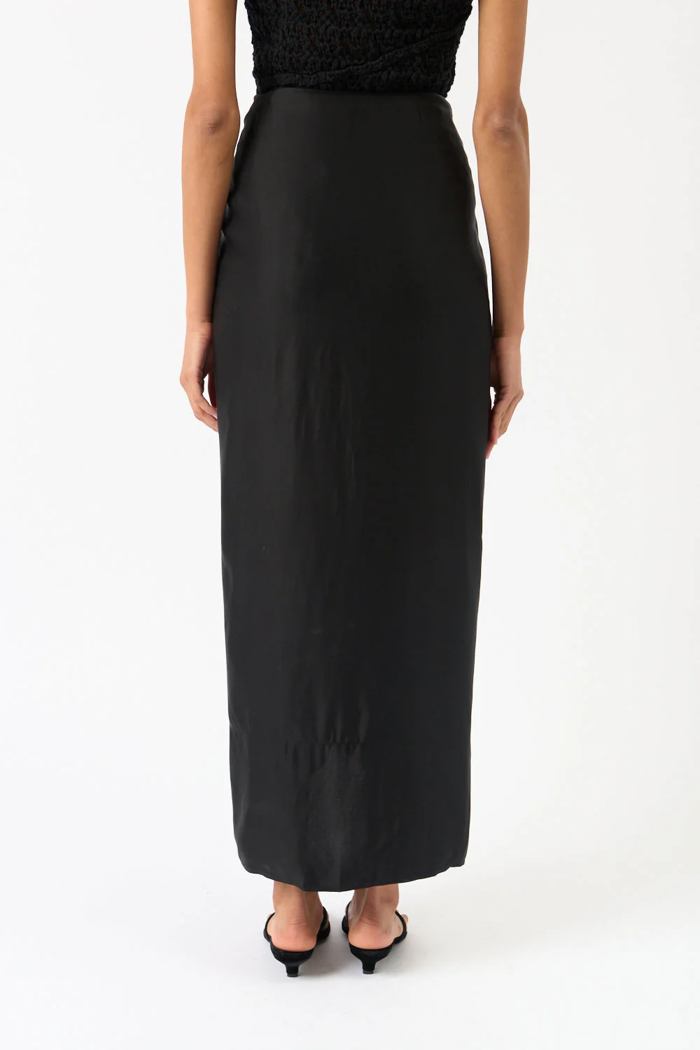 Totême Satin Knot Skirt - Image 4