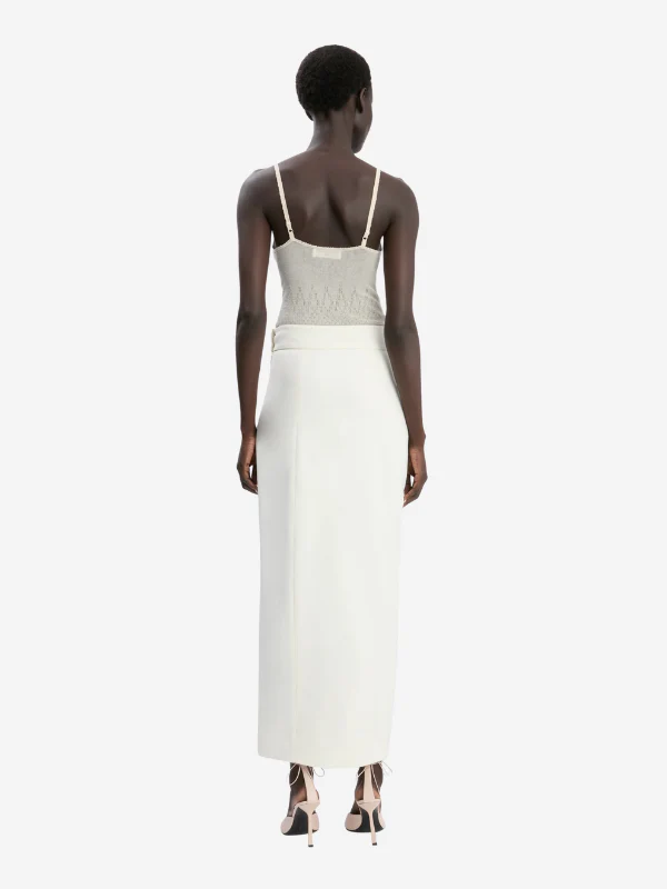 Victoria Beckham Split Detail Skirt - Image 4