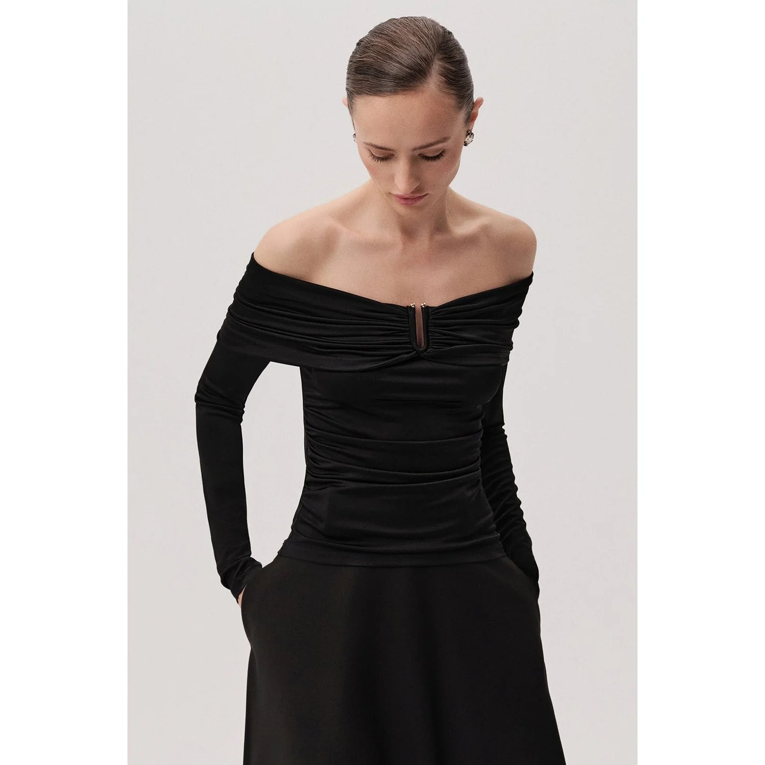 Exquise USA Jasmyn K. Blouse - Black - Image 4