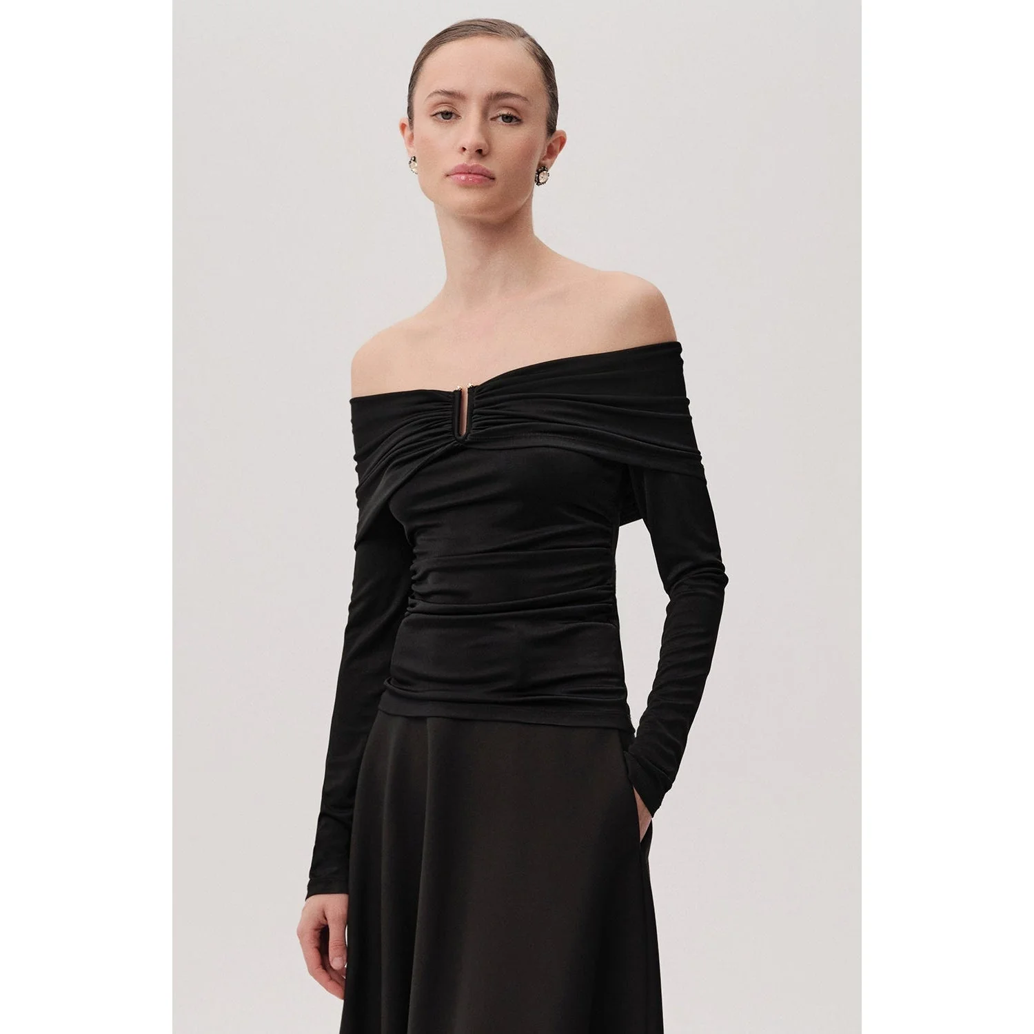 Exquise USA Jasmyn K. Blouse - Black - Image 5
