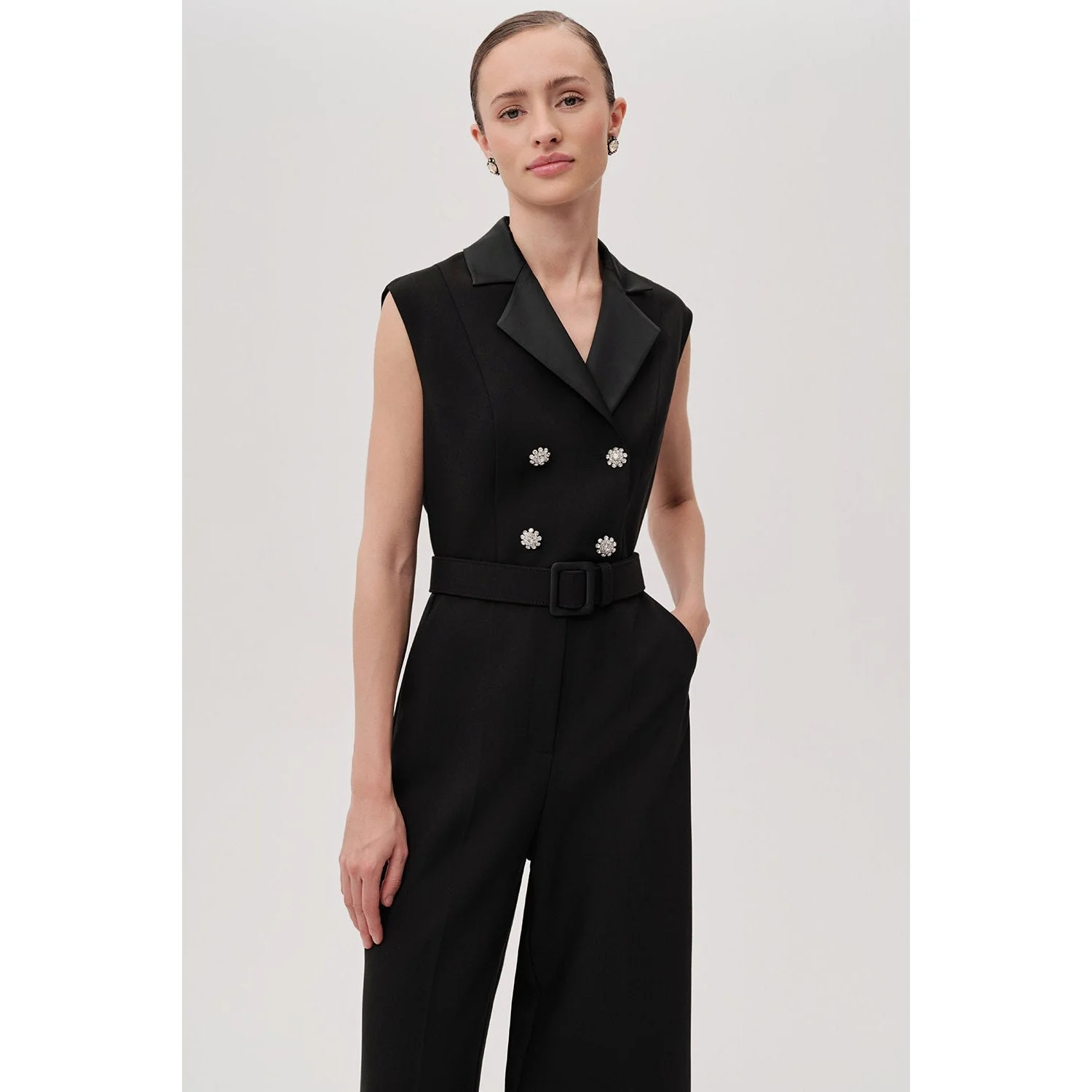 Exquise USA Onyx Jumpsuit - Black - Image 2