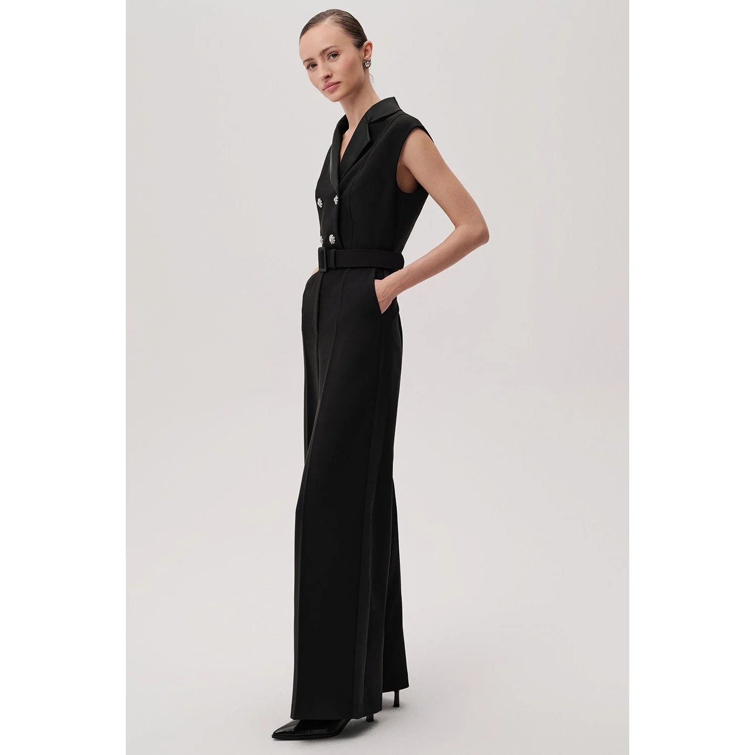 Exquise USA Onyx Jumpsuit - Black - Image 4