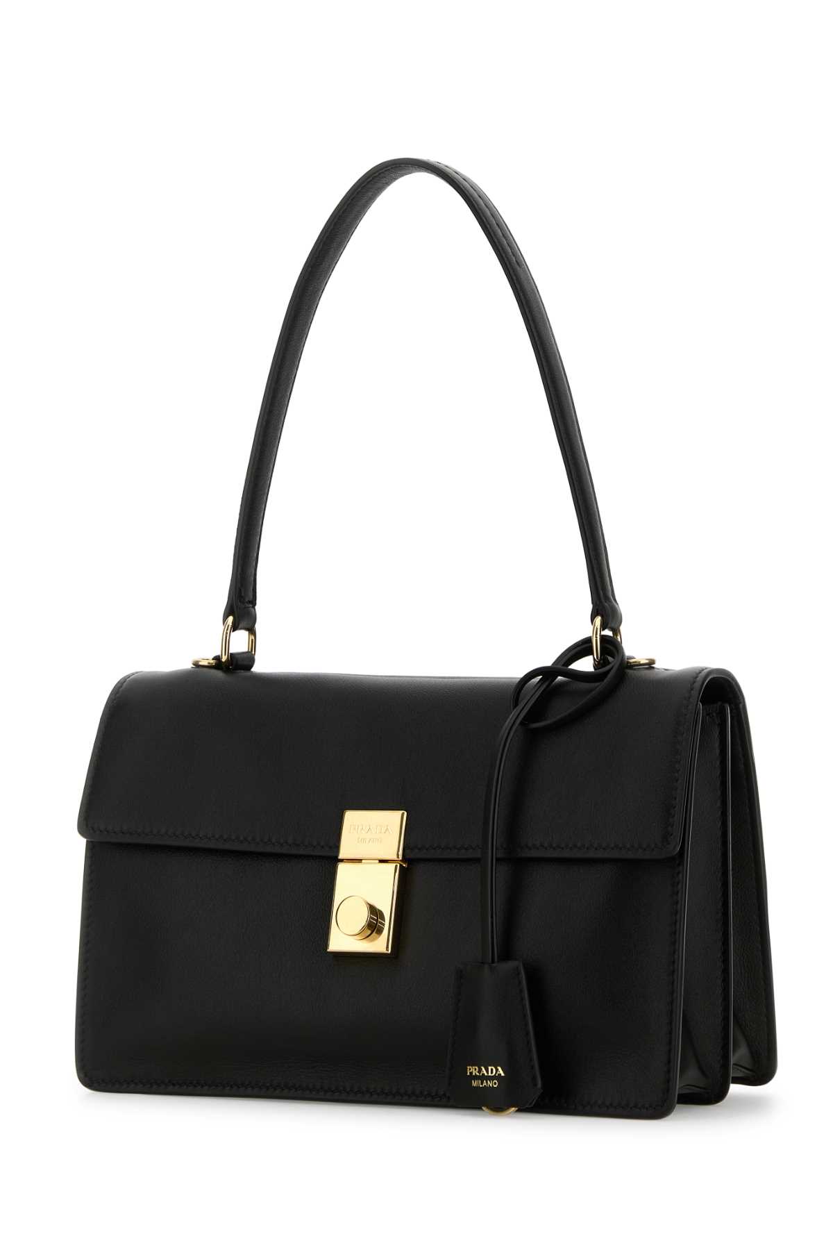 Prada Leather Handbag - Black - Image 2