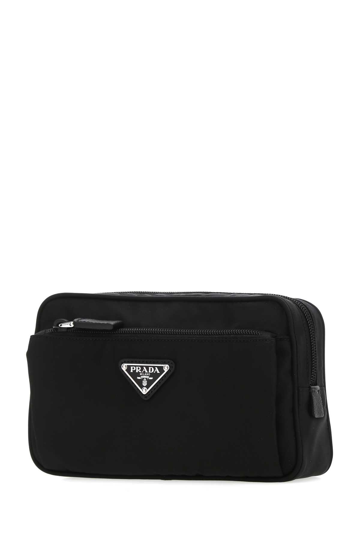 Prada Re-Nylon Belt Bag - Black - Image 2