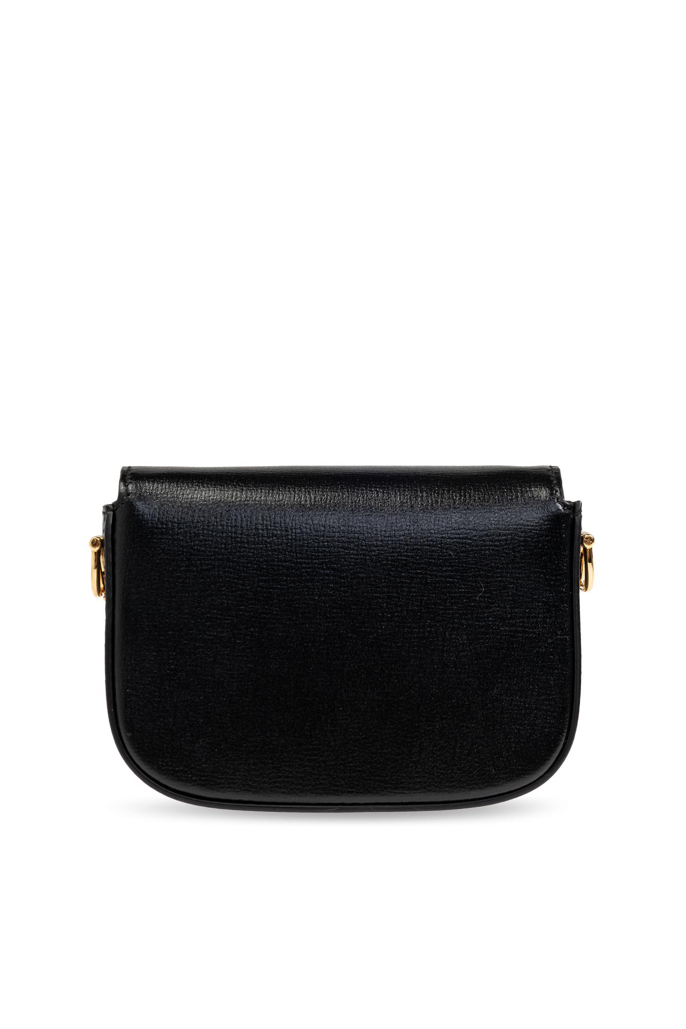 Gucci Shoulder Bag Horsebit 1955 Super Mini - Black - Image 3