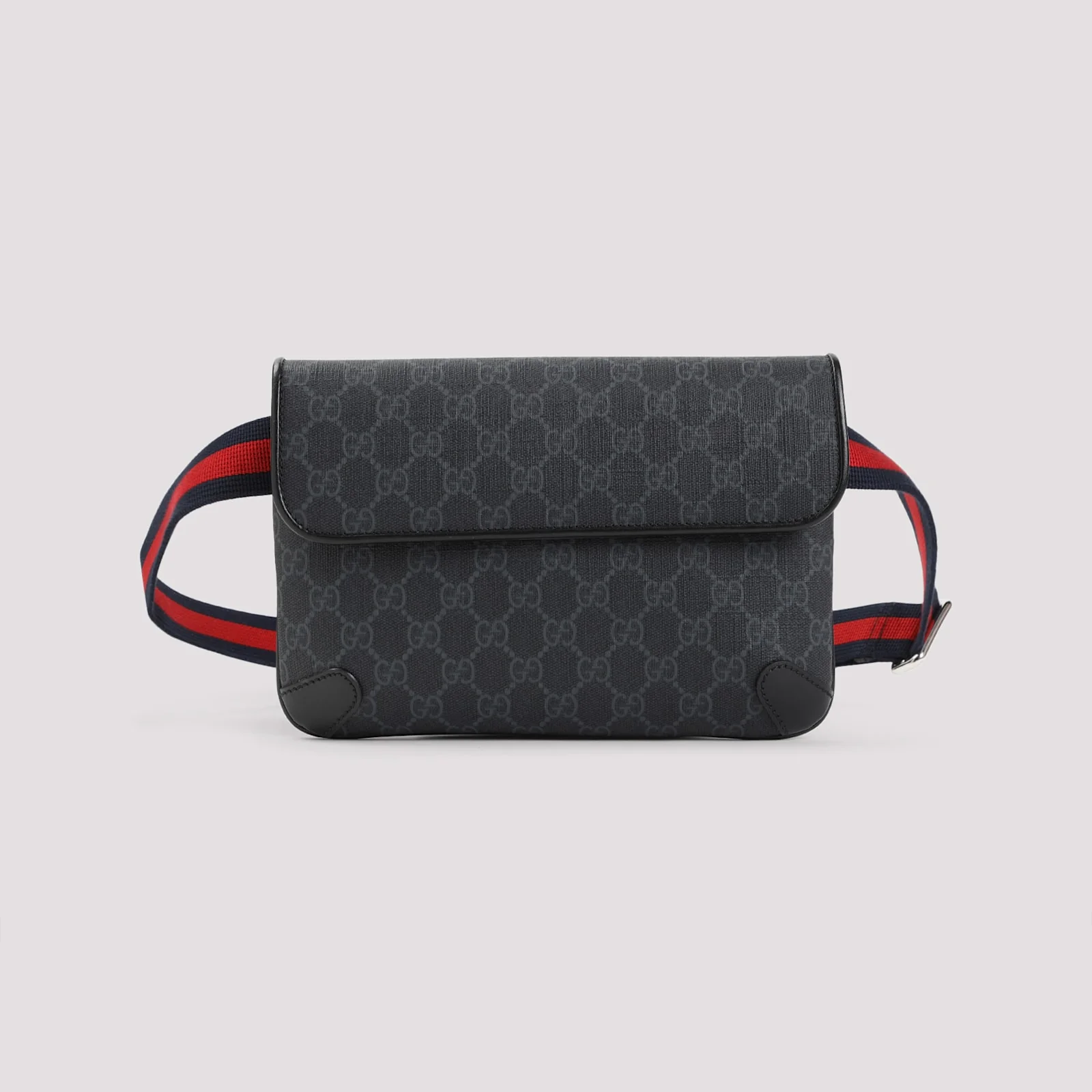 Gucci GG Textile Belt Bag - Black - Image 3