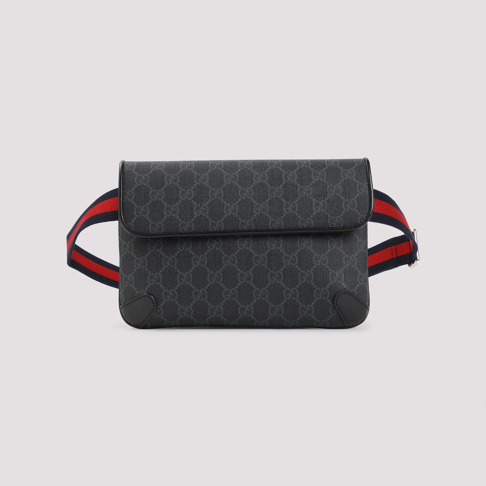 Gucci GG Textile Belt Bag - Black - Image 4