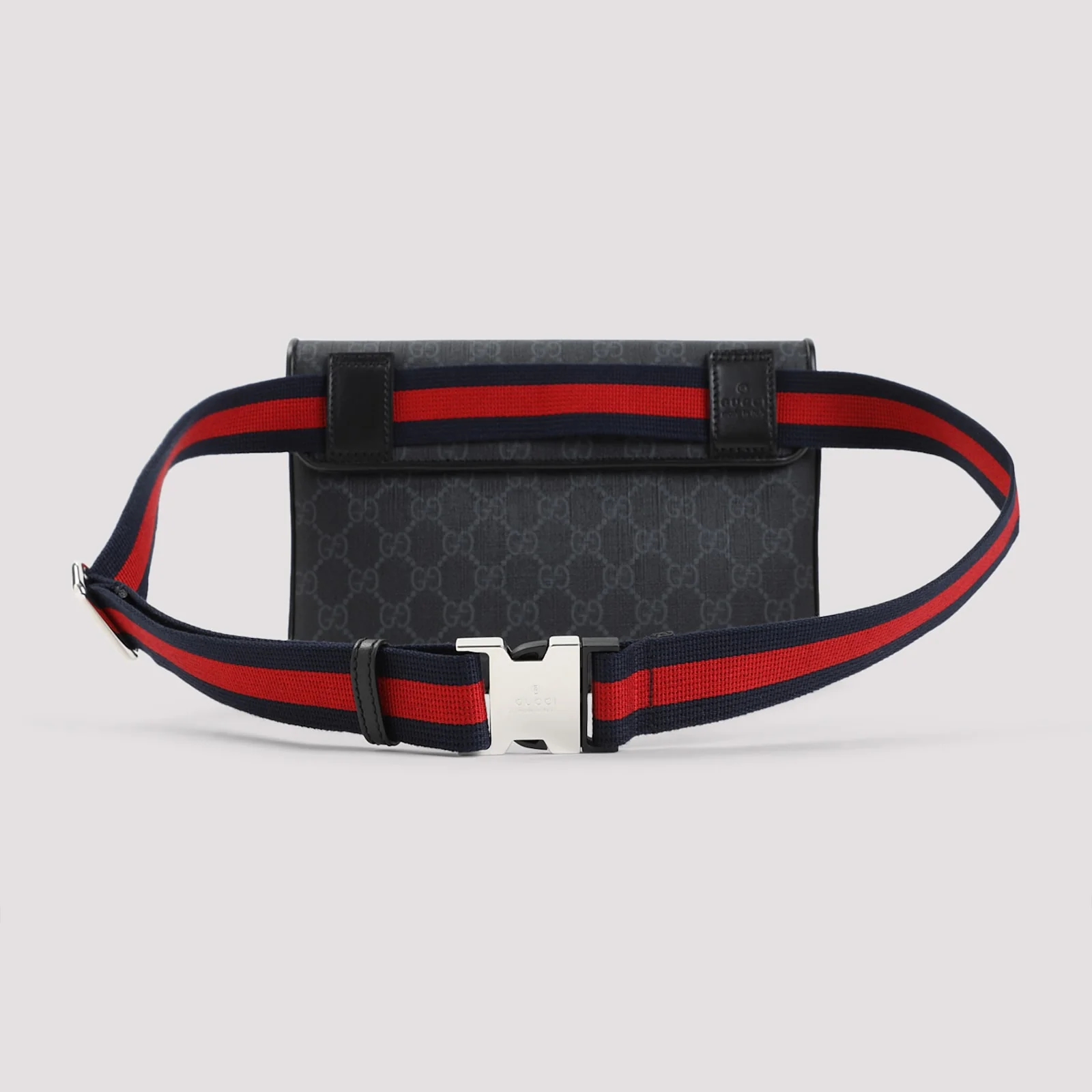 Gucci GG Textile Belt Bag - Black - Image 5