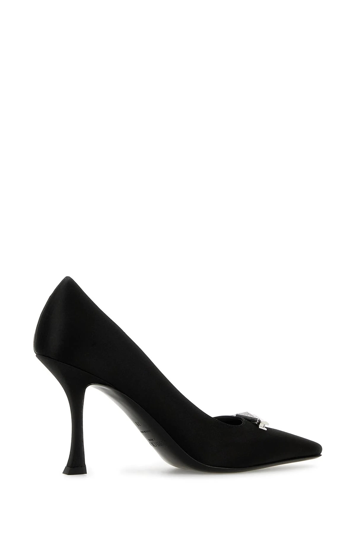 JIMMY CHOO Ryker 90 Heels - BLACKCRYSTAL - Image 3