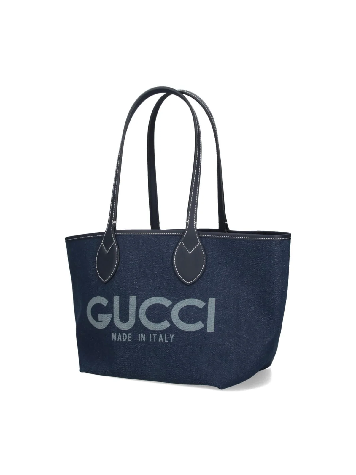Gucci Small Reversible Tote Bag Tostissima - Blue - Image 3