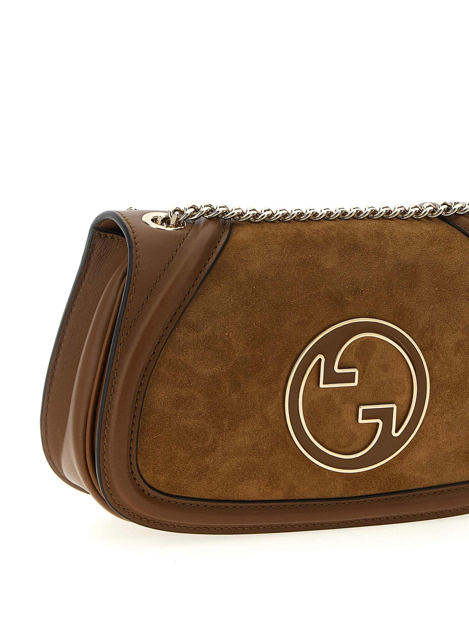 Gucci Blondie Medium Shoulder Bag - Brown - Image 3