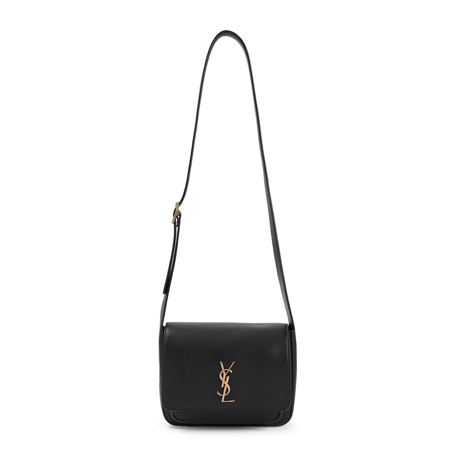 Saint Laurent Niki Saddle Crossbody Bag - Nero - Image 2