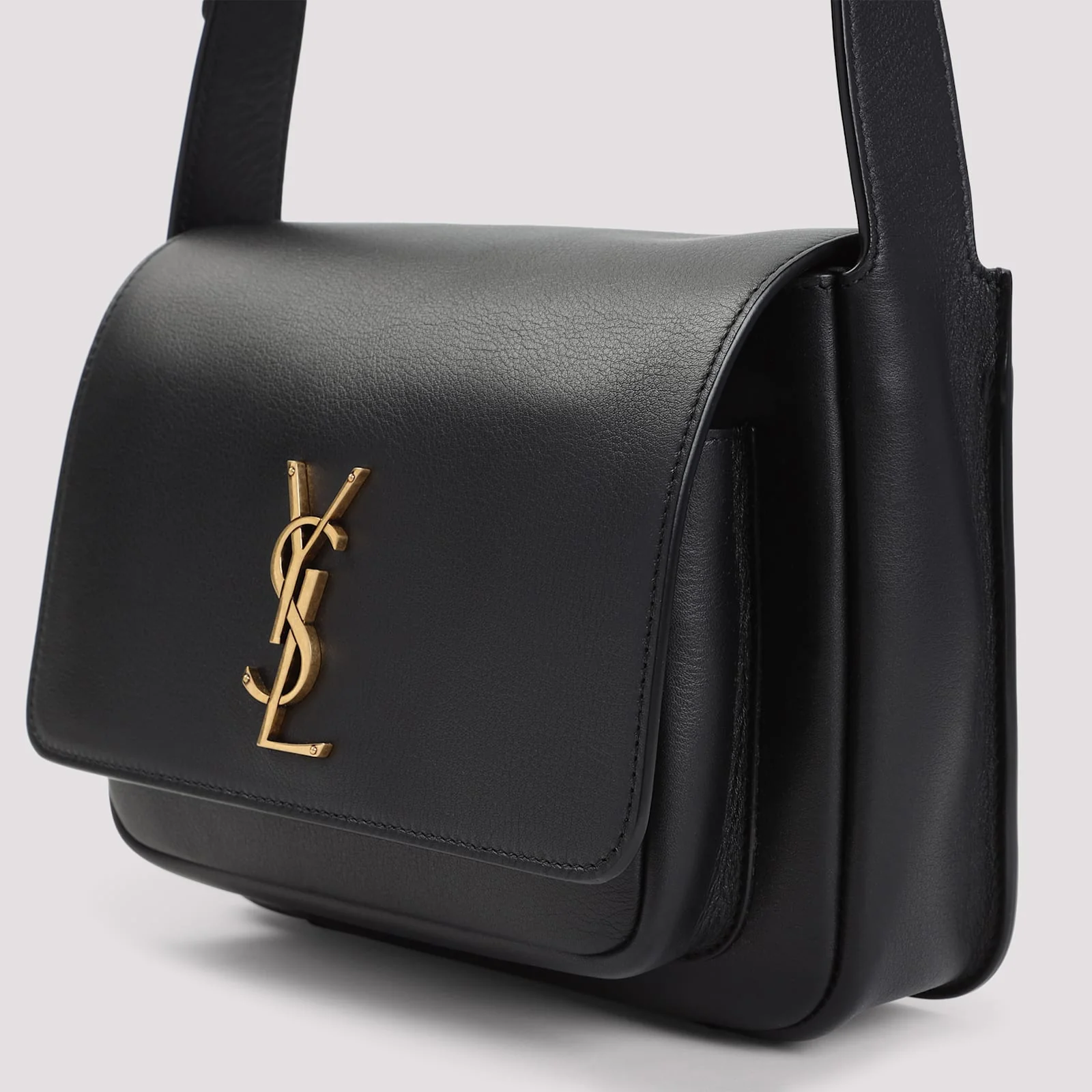 Saint Laurent Niki Saddle Crossbody Bag - Nero - Image 5