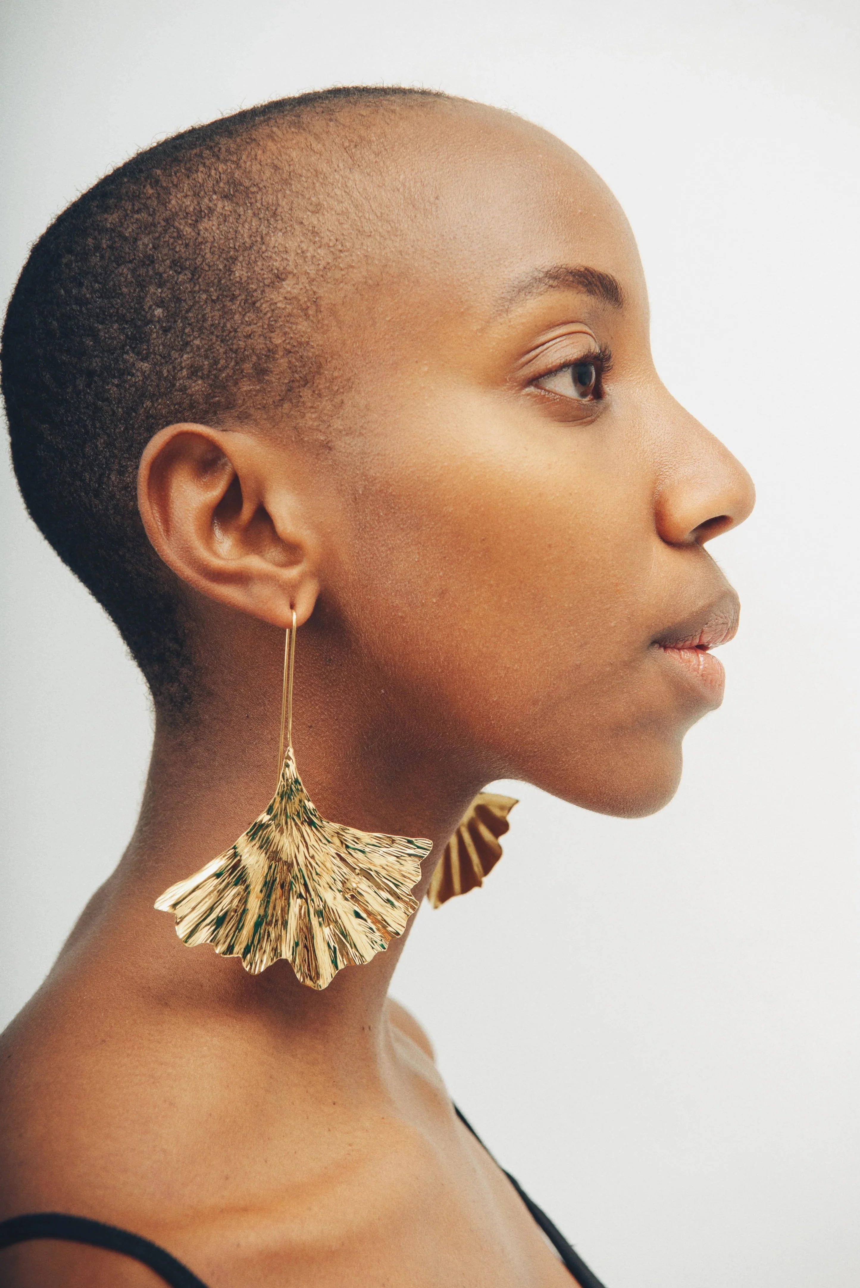 We Are NBO Tawi Earrings - Gold - Image 2