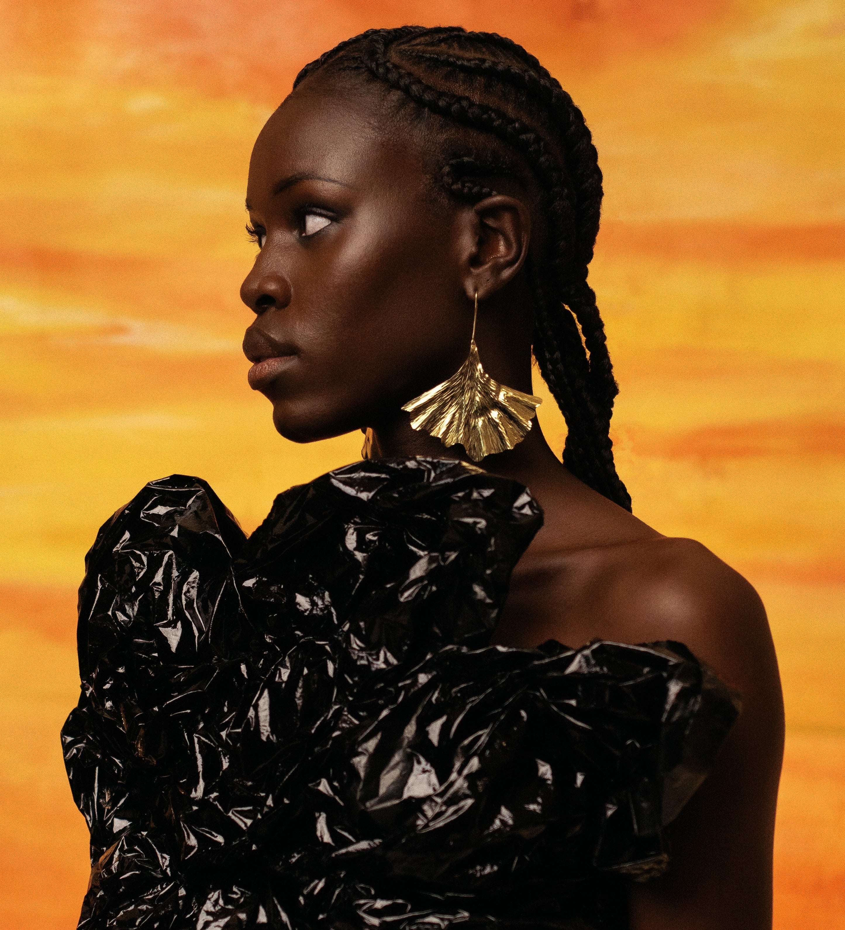 We Are NBO Tawi Earrings - Gold - Image 4