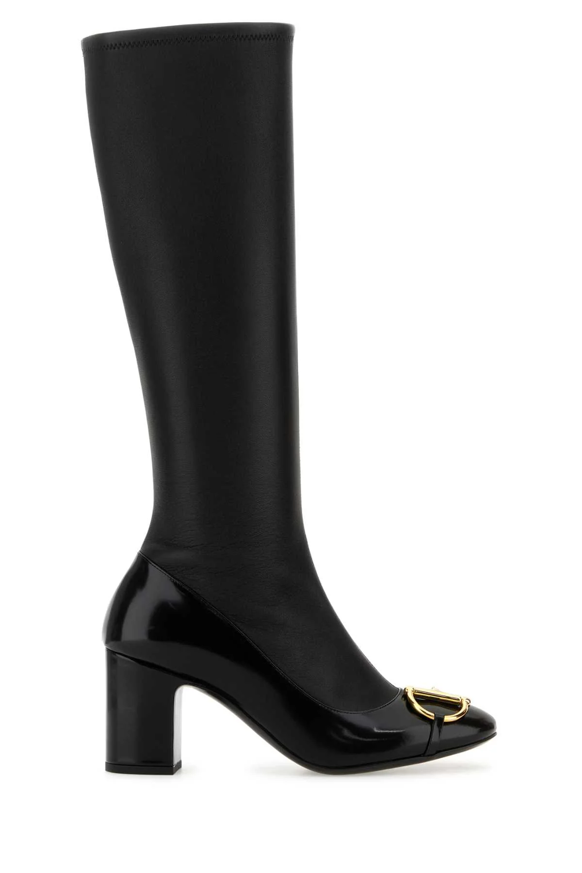 Gucci Black Leather Boots - Black