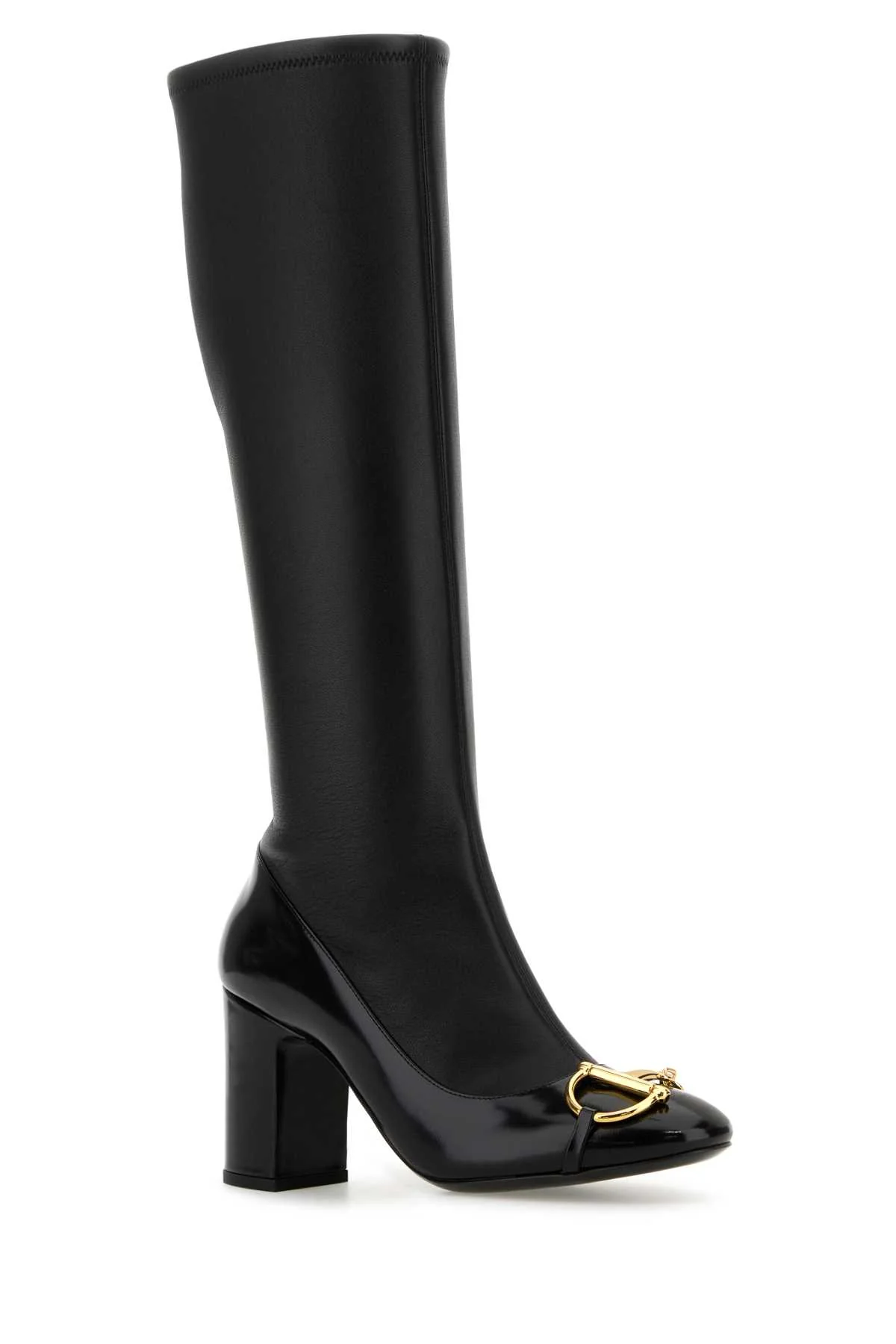 Gucci Black Leather Boots - Black - Image 2