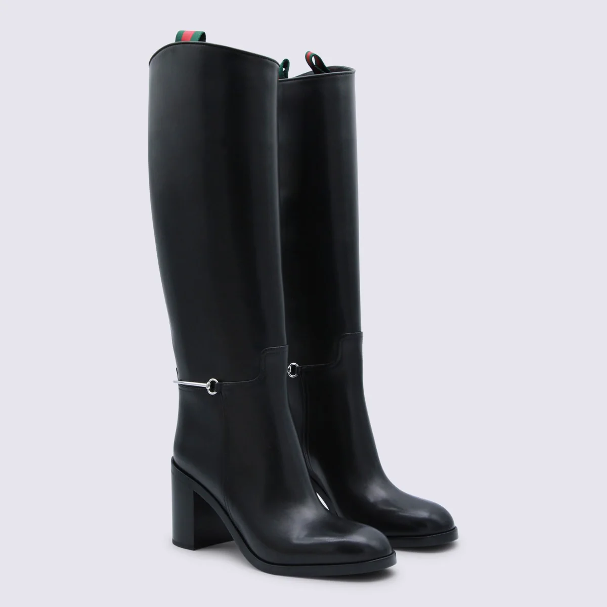 Gucci Leather Boots - Black - Image 2