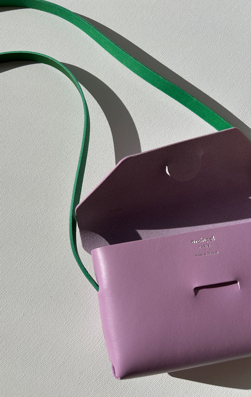Archipel No. 23 L'Enveloppe Mini Bag - Lilac - Image 4