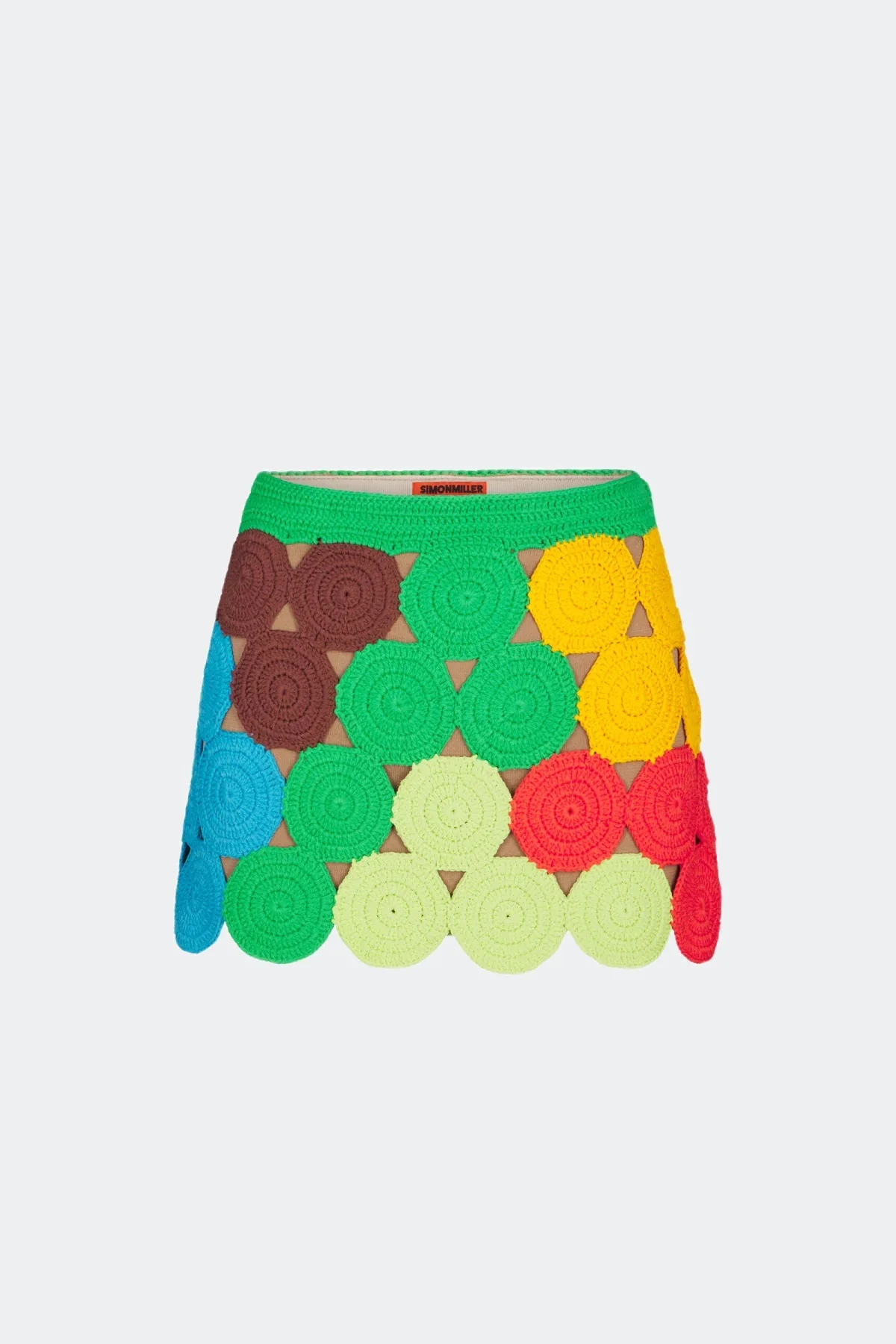 Simon Miller Beep Beep Mini Skirt - Island Multi - Image 3