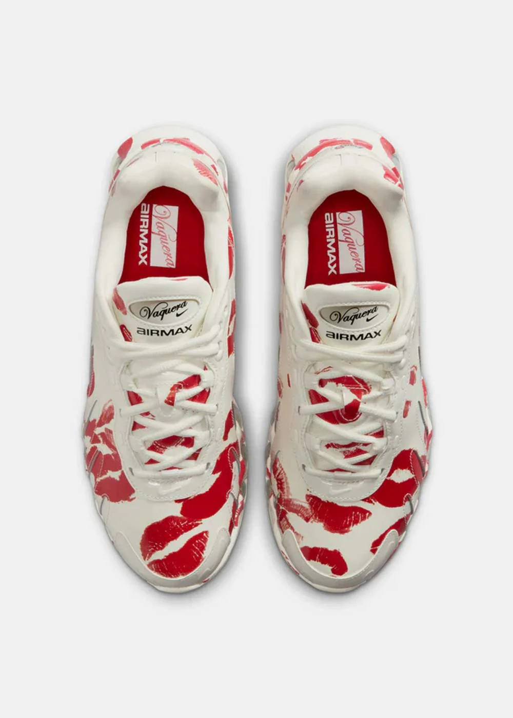 Nike Air Max Dn8 x Vaquera Sneakers - Sail/Prime Red/Black - Image 4