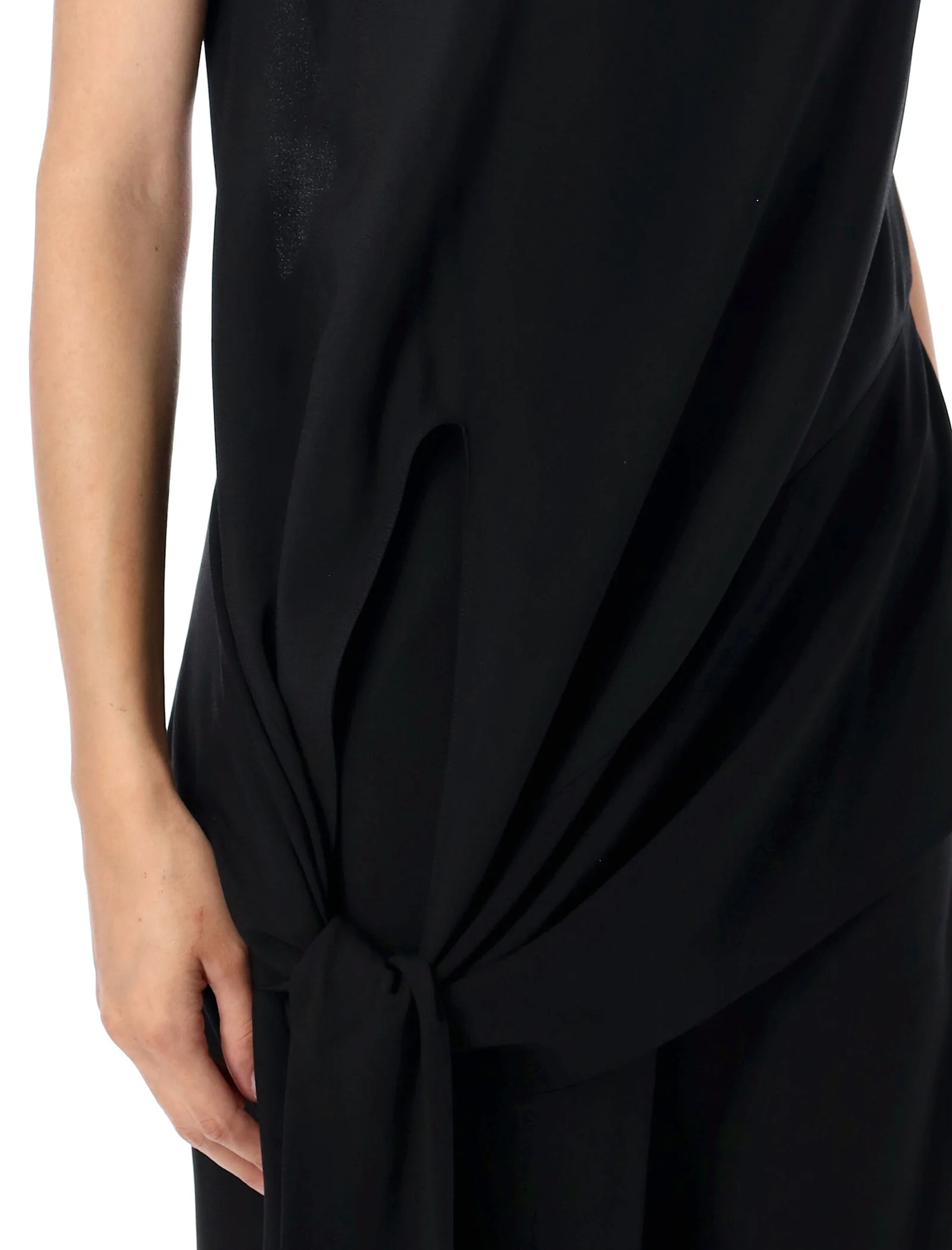 Alaia Cady Tie Jumpsuit - Black - Image 3