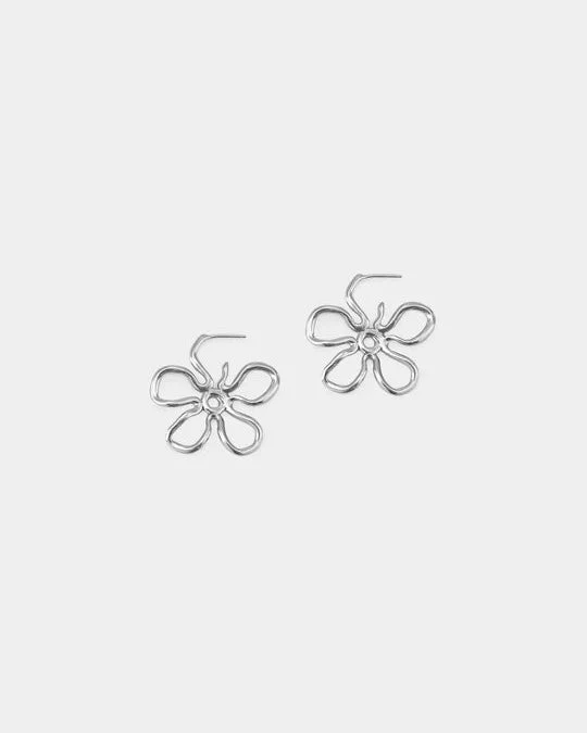 Kara Yoo Flora Medium Hoops - Image 2