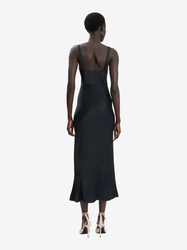 Victoria Beckham Panelled Cami Dress - Navy - Image 4
