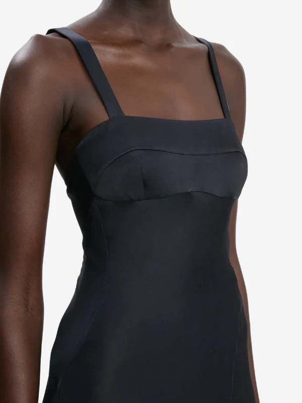 Victoria Beckham Panelled Cami Dress - Navy - Image 5