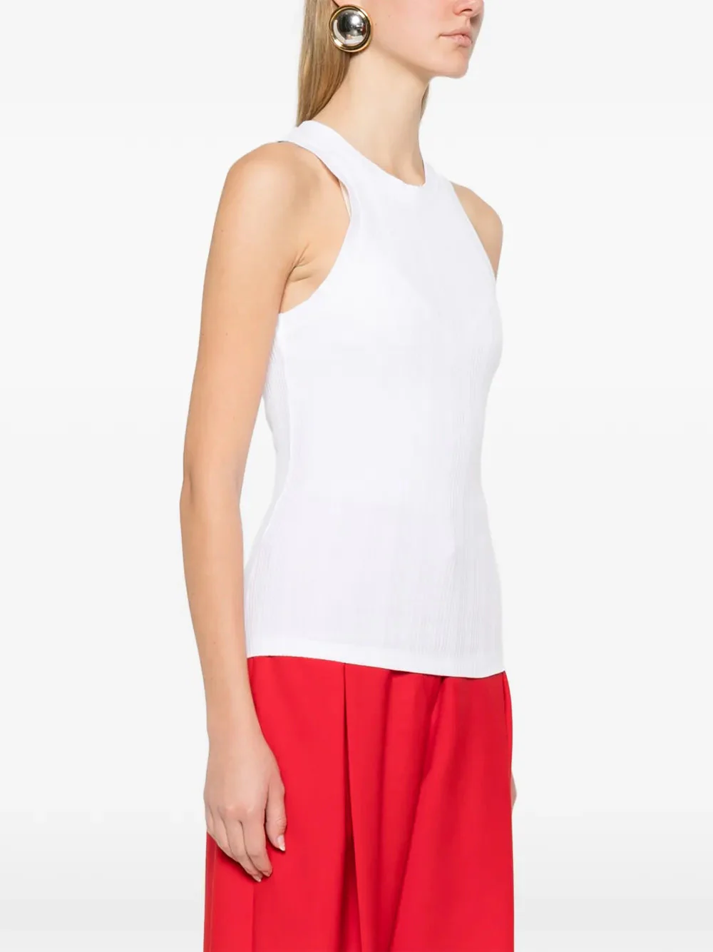 Victoria Beckham Rib Tank Top - Image 3