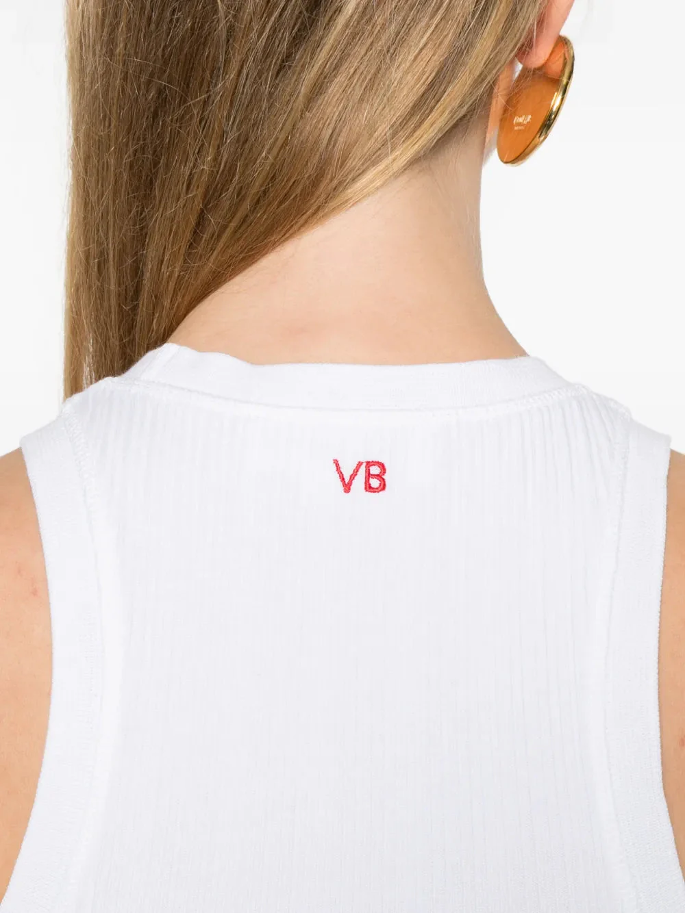 Victoria Beckham Rib Tank Top - Image 5