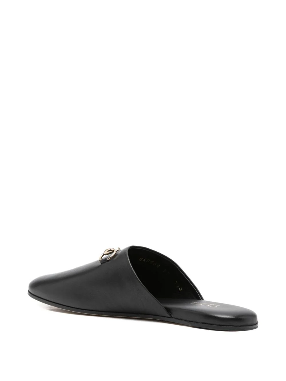 Gucci Leather Slippers Sandals - NERO - Image 2
