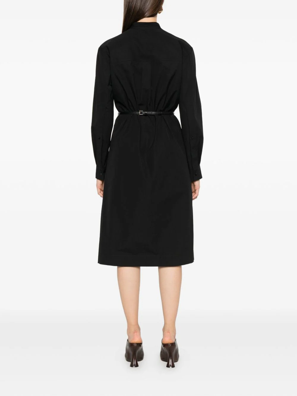 Gucci Cotton Short Dress - Black - Image 3