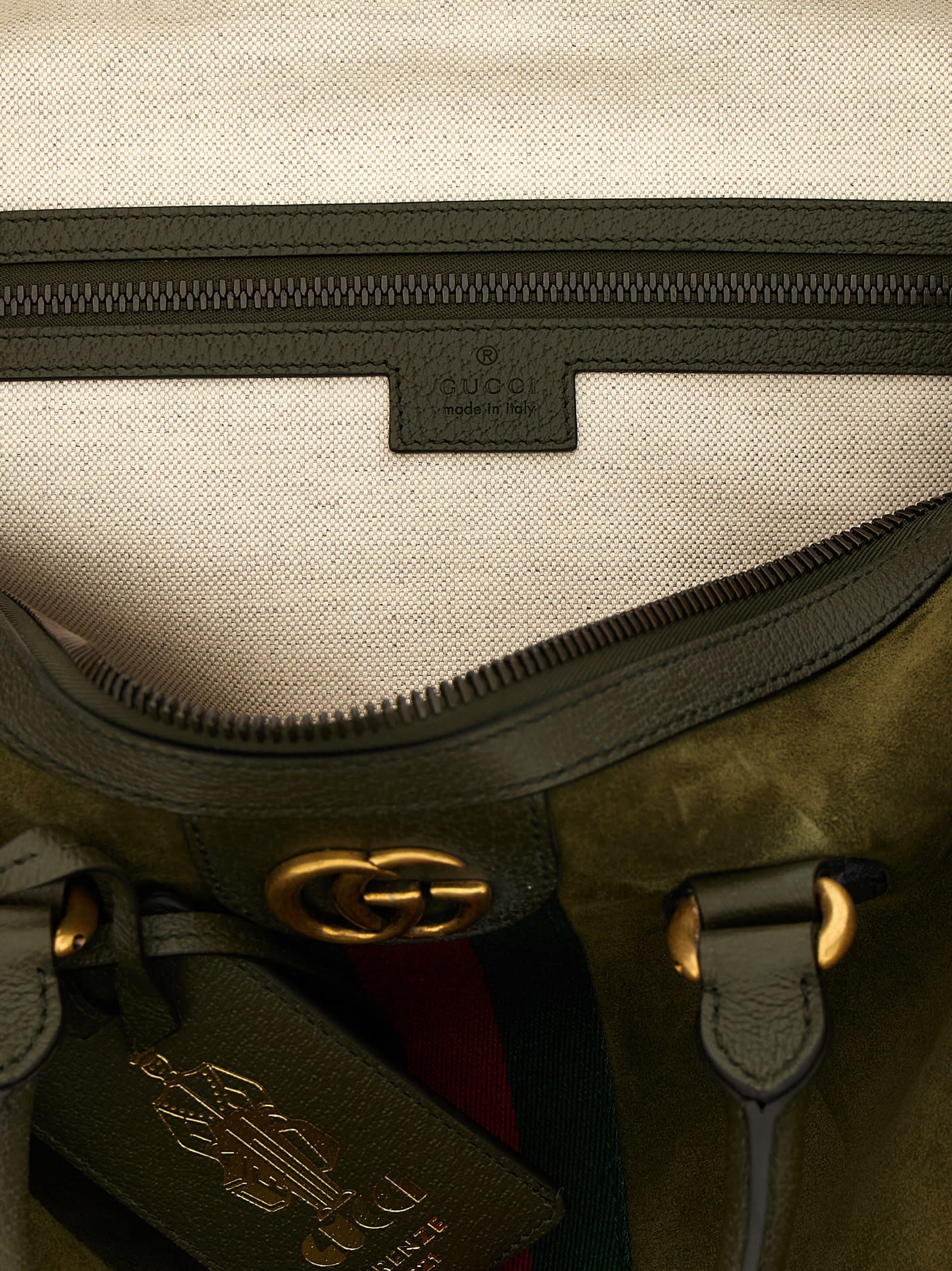 Gucci Medium Savoy Duffel Bag - Green - Image 4